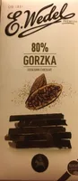 Wedel extra dark chocolate