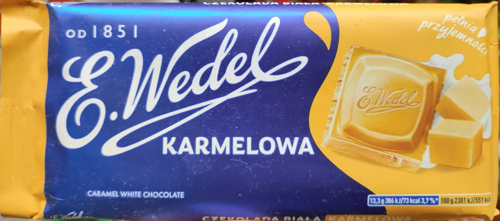 Caramel white chocolate
