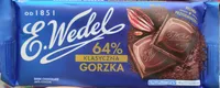 Czekolada klasyczna gorzka 64%