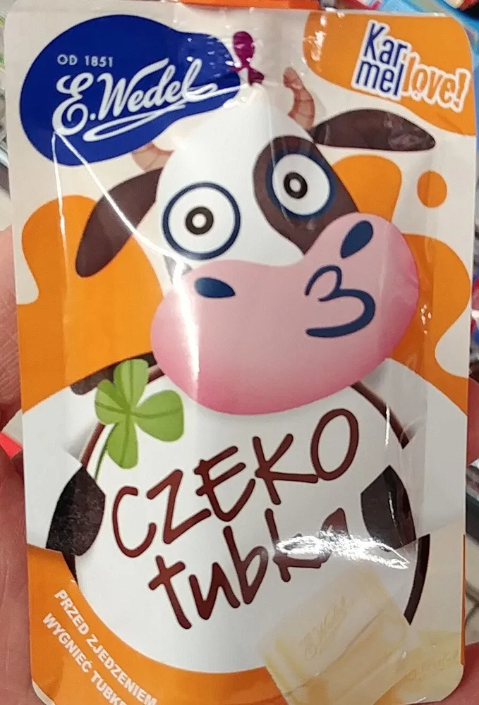 Czeko tubka. Krem karmelowy