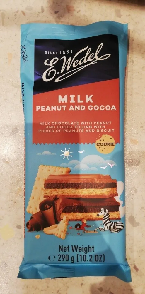 Milk Peanut and Cocoa