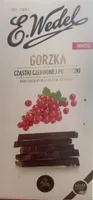 Gorzka czastki czerwonej porzeczki