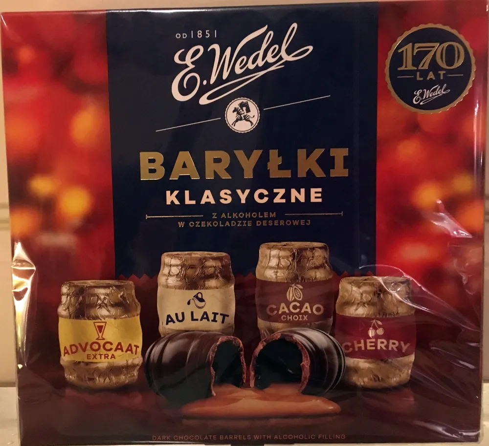 Czekoladki Wedel Baryłki