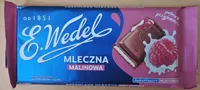 Wedel mleczna malinowa