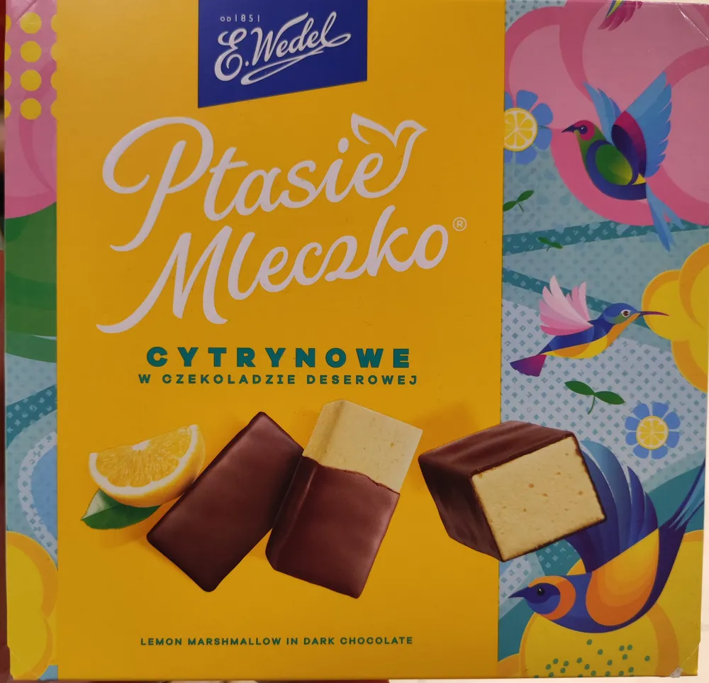 Ptasie Mleczko cytrynowe