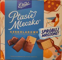 Ptasie mleczko czekoladowe w czekoladzie deserowej