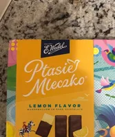 Ptasie Mleczko Lemon Flavor Marshmallow in Dark Chocolate