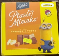 Ptasie Mleczko o smaku banana i toffi