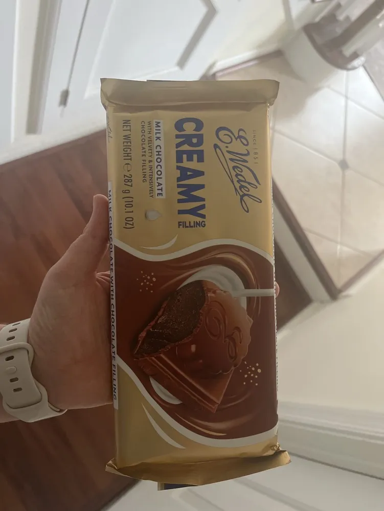 E. Wedel Cream Filling Milk Chocolate