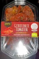 Getrocknete Tomaten - mariniert mit Kräutern
