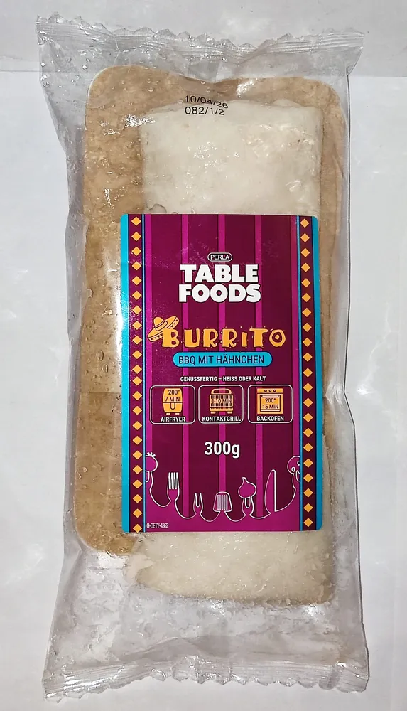 Burrito - BBQ mit Hähnchen