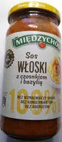 Sos włoski z czosnkiem i bazylią.