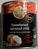 Sweetened coconut milk