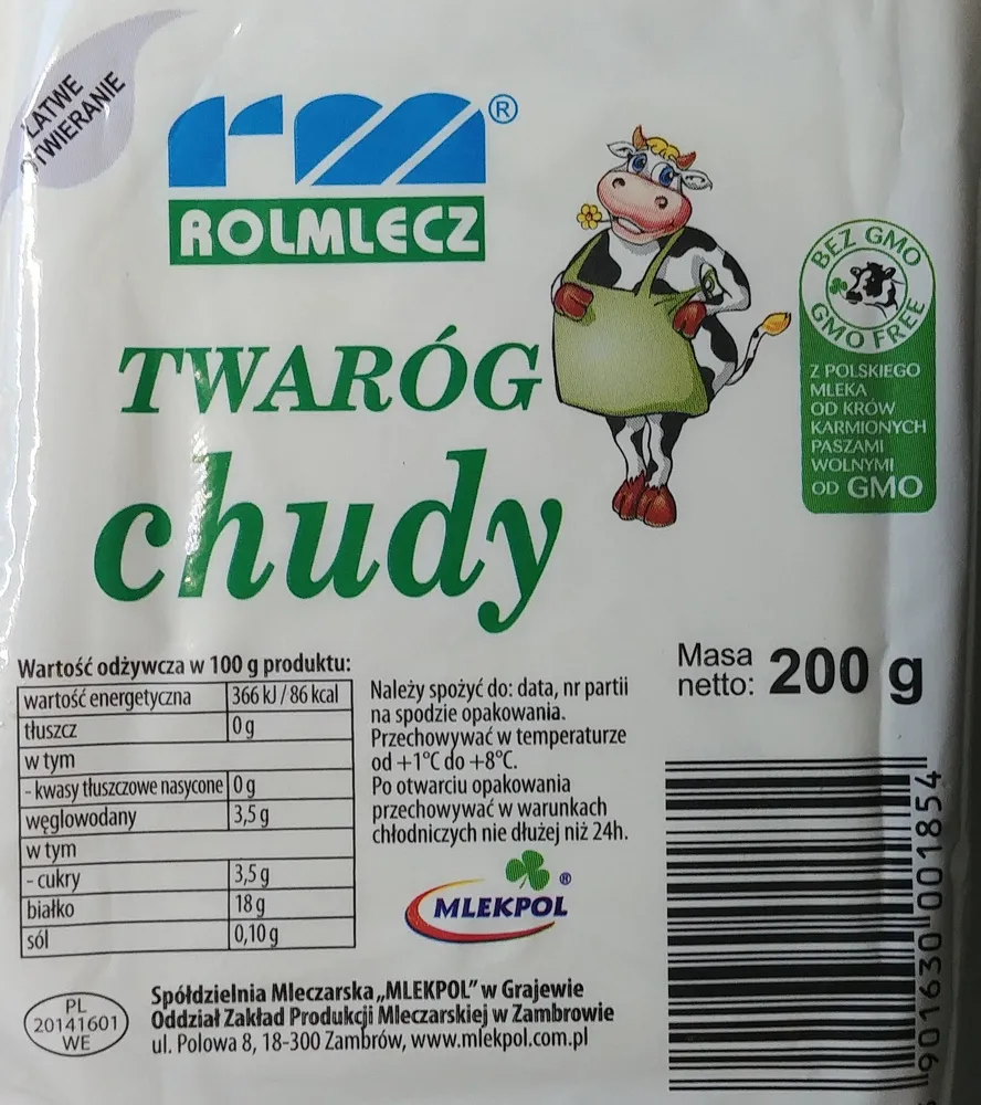 Twaróg chudy