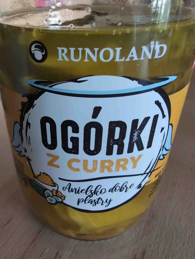 Ogórki z curry