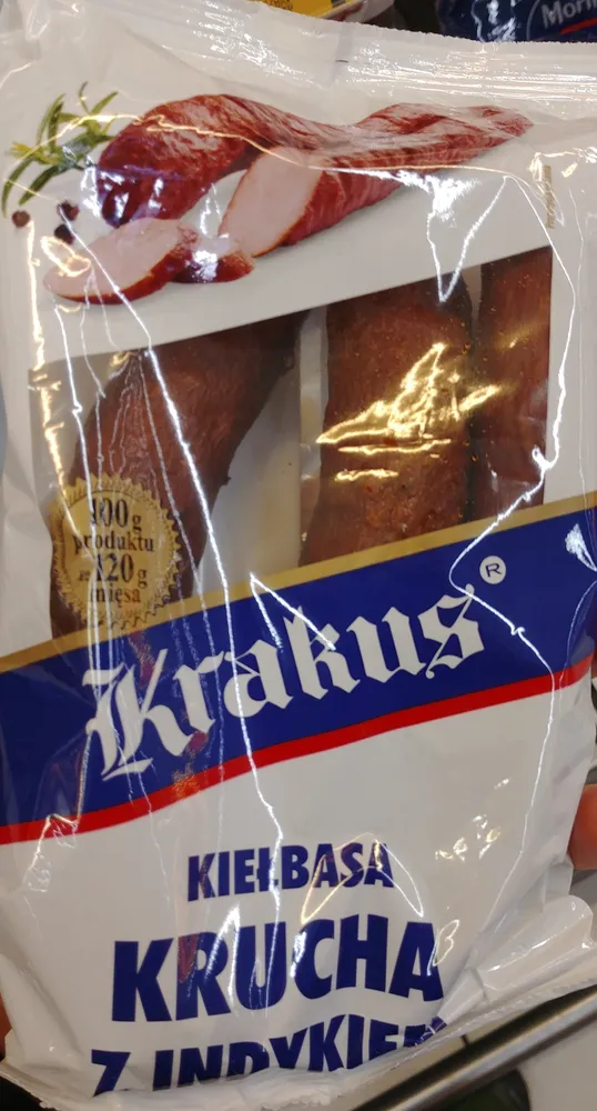 Kiełbasa Krucha z Indykiem
