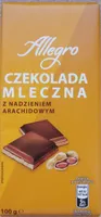 Czekolada mleczna z nadzieniem archaidowym