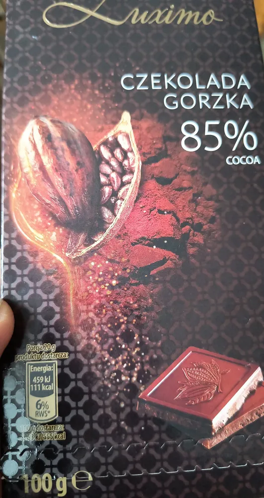 Czekolada gorzka Luximo