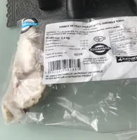 Emincé de filet de poulet rotis