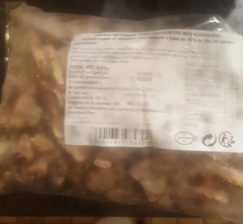 EMINCE DE POULET FILET CHIKEN TEX MEX