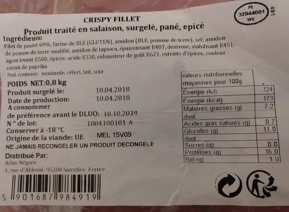 Crispy Fillet