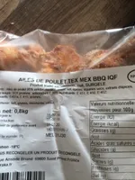 Ailes de poulet tex mex bbq