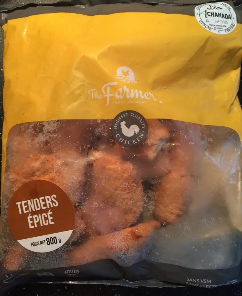 Tenders épicés (Halal)
