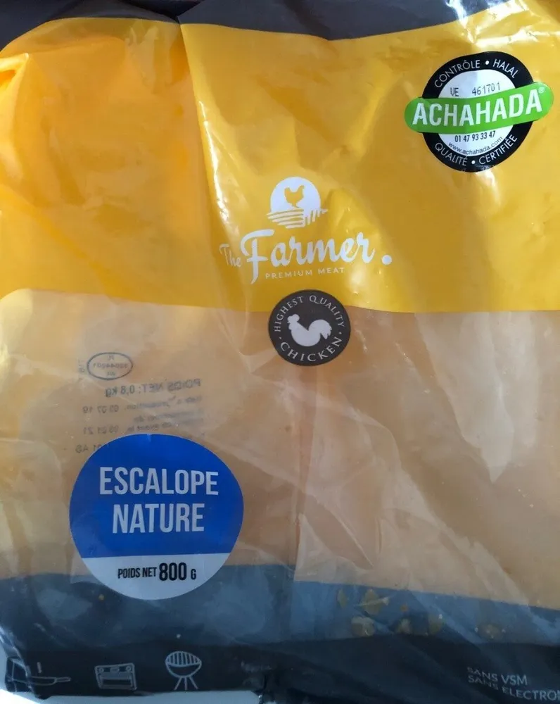 Escalopes natures
