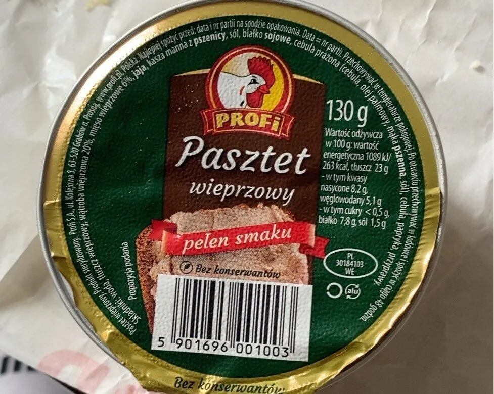 Pork Farmhouse Pate 130 g. Profi