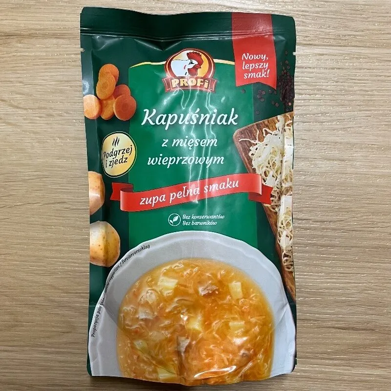 Kapuśniak z mięsem wieprzowym