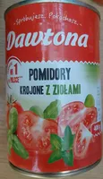 Pomidory skrojone z ziołami