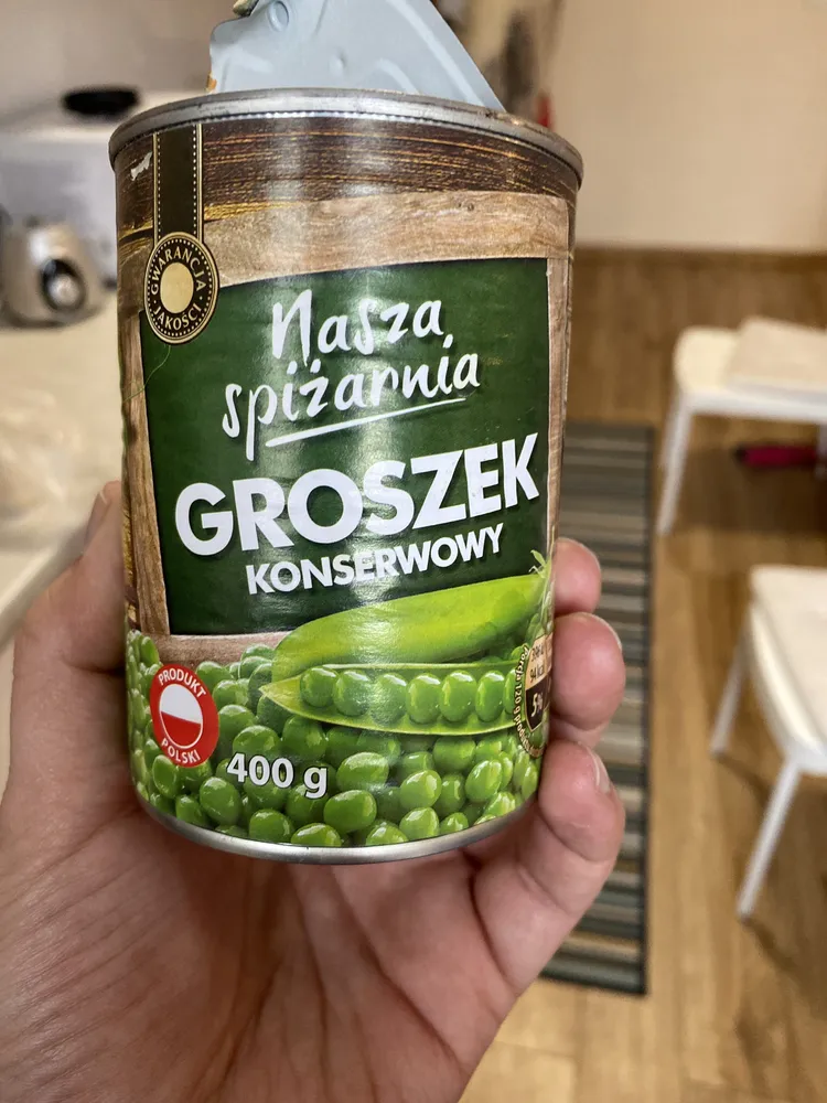 Groszek konserwowy