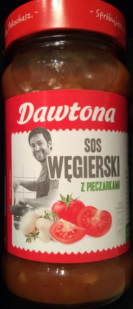 Sos Węgierski z Pieczarkami