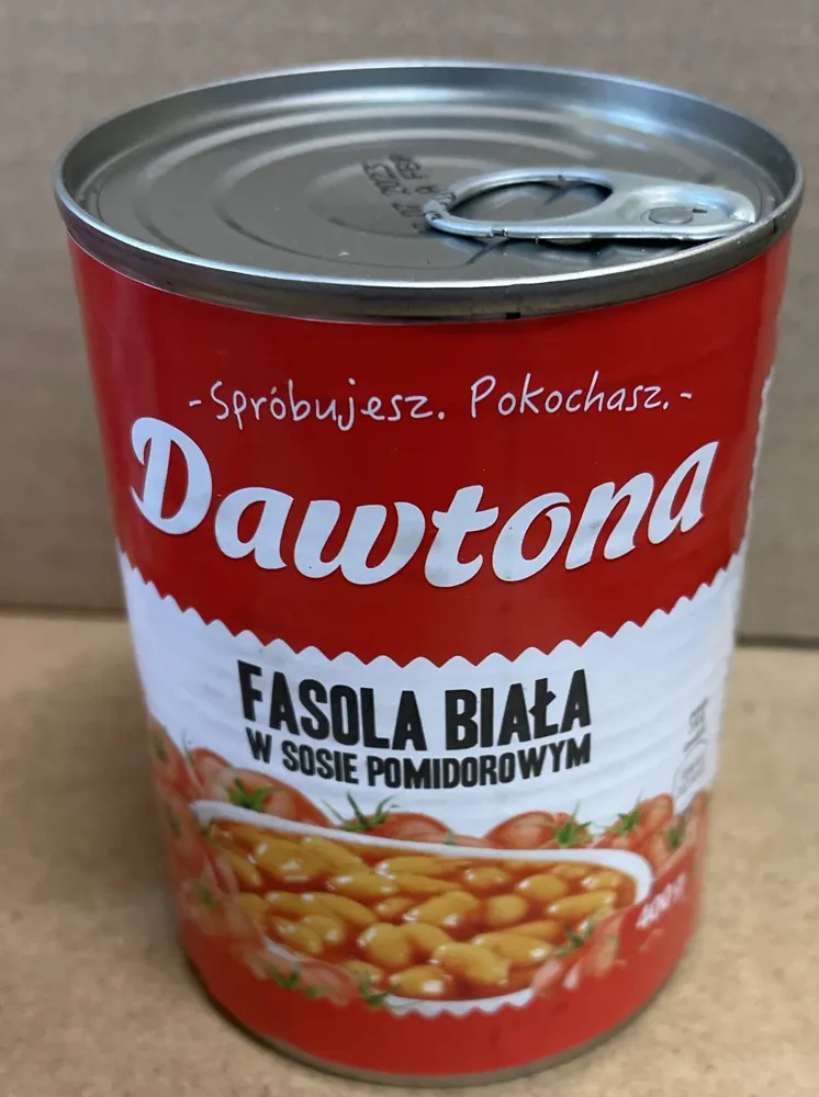 Fasola biała w sosie pomidorowym