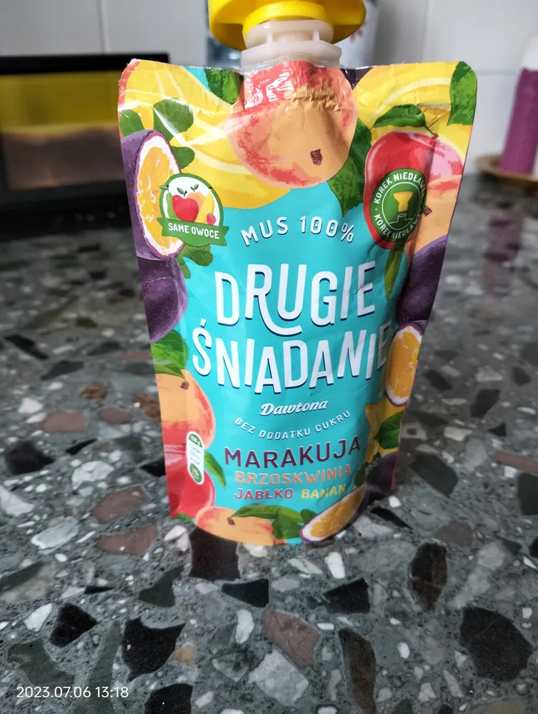 Drugie Śniadanie Marakuja Brzoskwinia