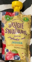 Drugie śniadanie jaglanka+mus jagoda