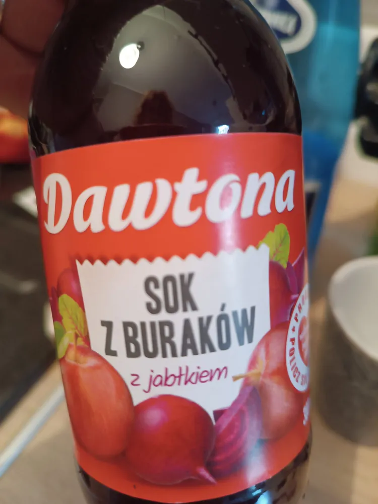 Sok z buraków z jabłkiem