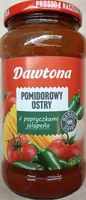 Sos pomidorowy ostry z papryczkami jalapeño
