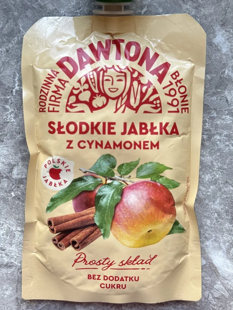 Mus Słodkie Jabłuka z Cynamonem