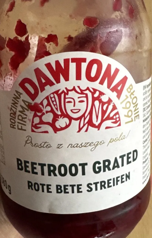 Betroot Grated Buraczk Tarte Słoik