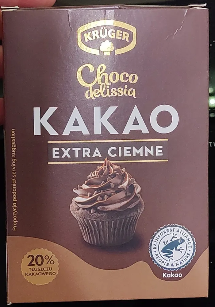 Kakao Extra Ciemne Choco Delissia