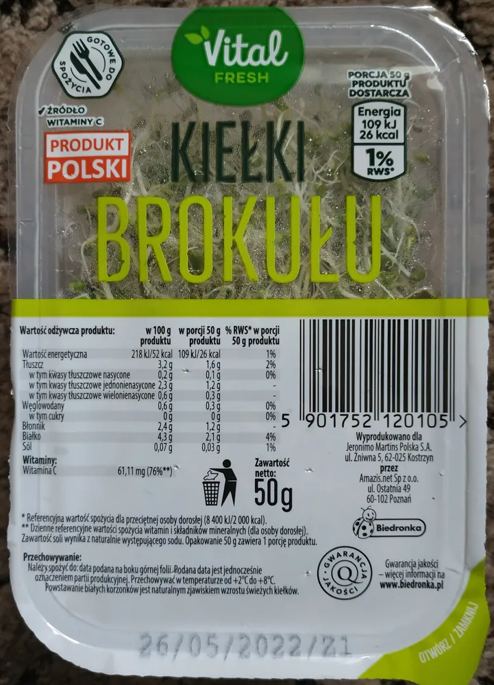 Kiełki brokułu