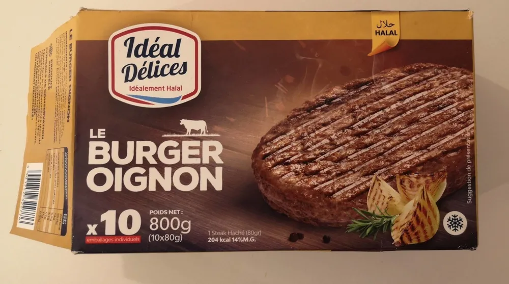 Le burger oignon