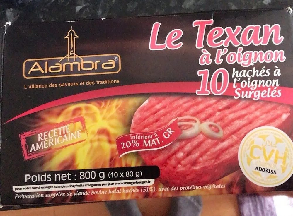 Le texan a l’oignon