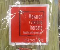 Makaron z zielona herbatą