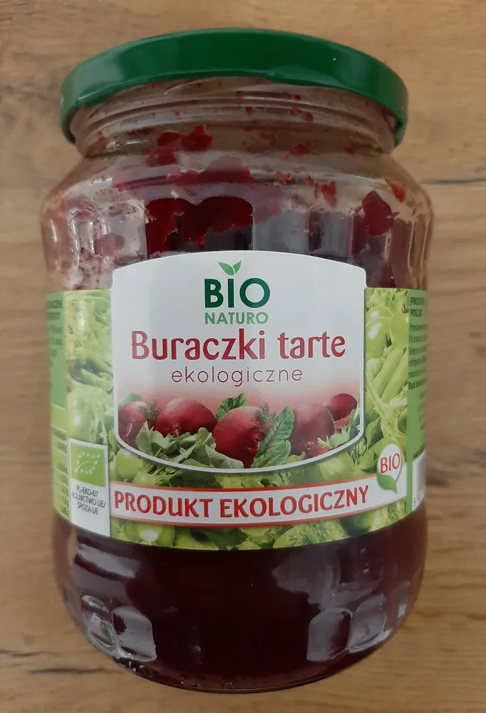 Buraczki tarte ekologiczne
