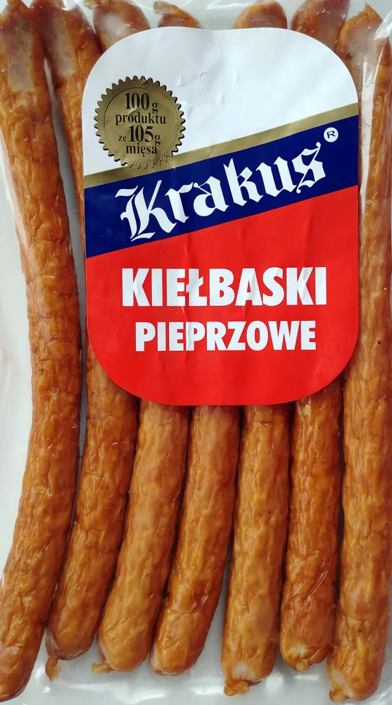 Kiełbaski pieprzowe