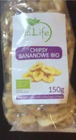 Chipsy bananowe bio