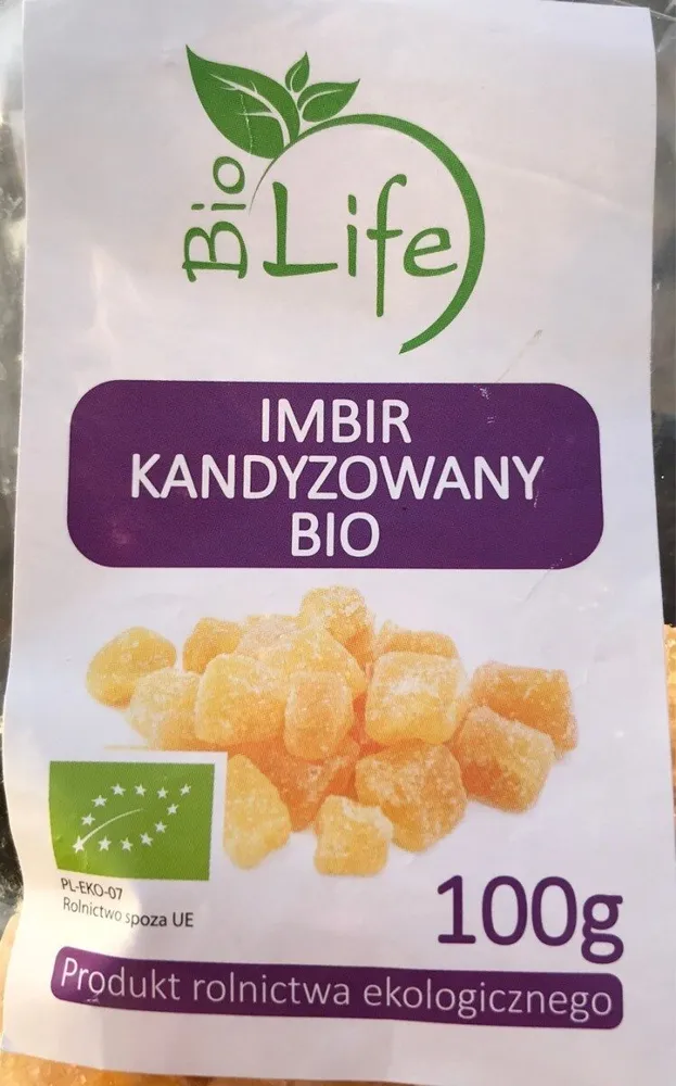 IMBIR KANDYZOWANY BIO