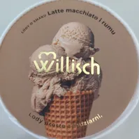 Lody o smaku Latte Macchiato i rumu